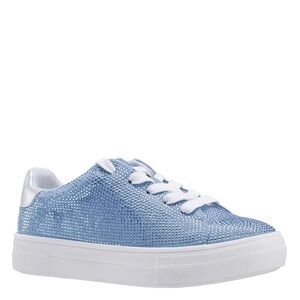 NWOT Nina Gigga Kids Blue Glitter Sneakers-Size 2